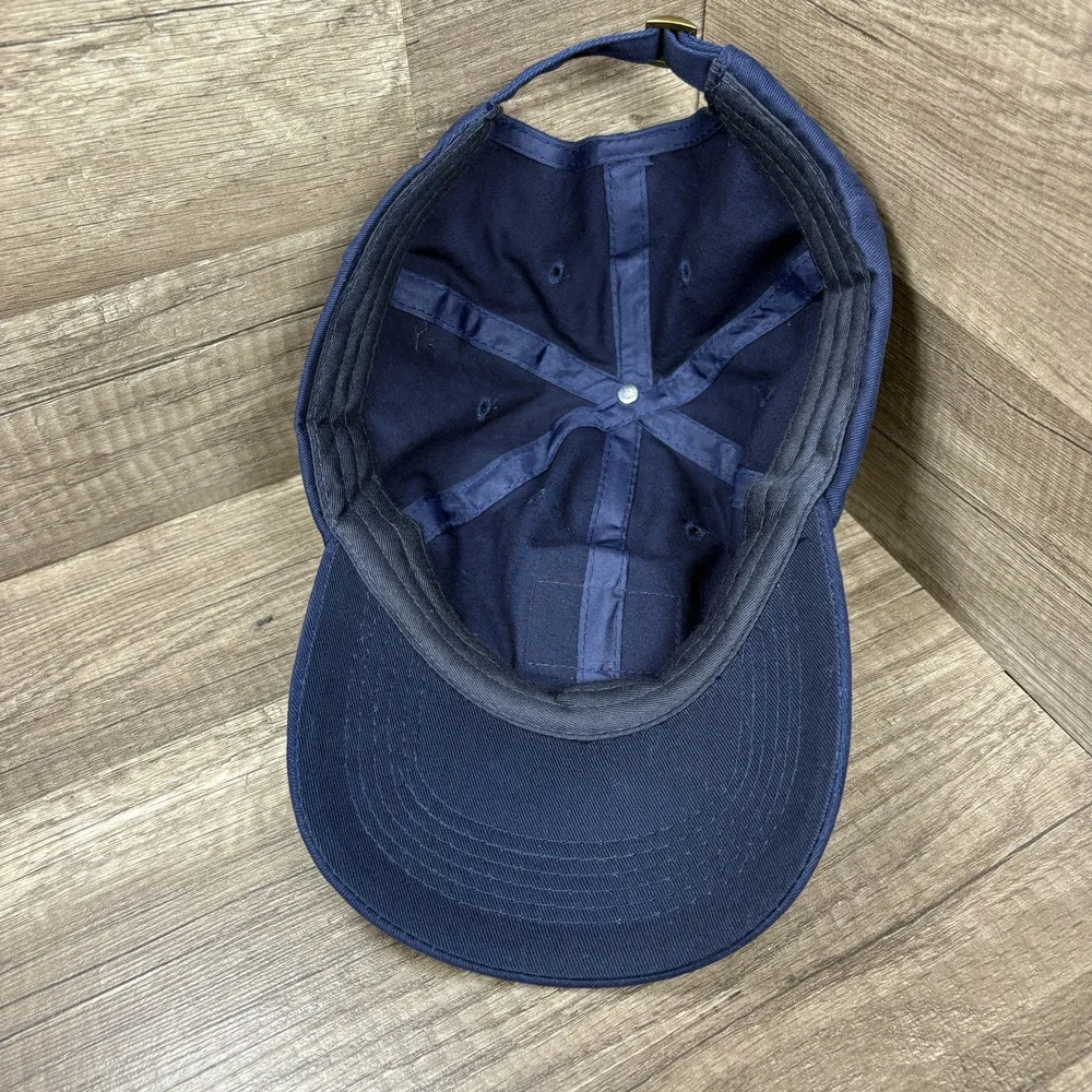 Samuel Adams Cap Hat Blue Adjustable Strapback One Size Beer - Picture 6 of 9